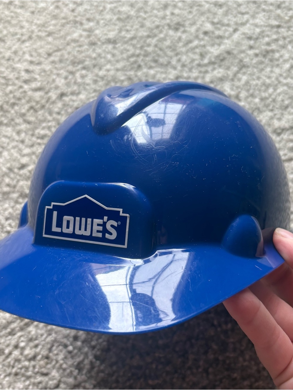 Lowe's Kids Blue Toy Hard Hat - Construction Play Helmet Costume